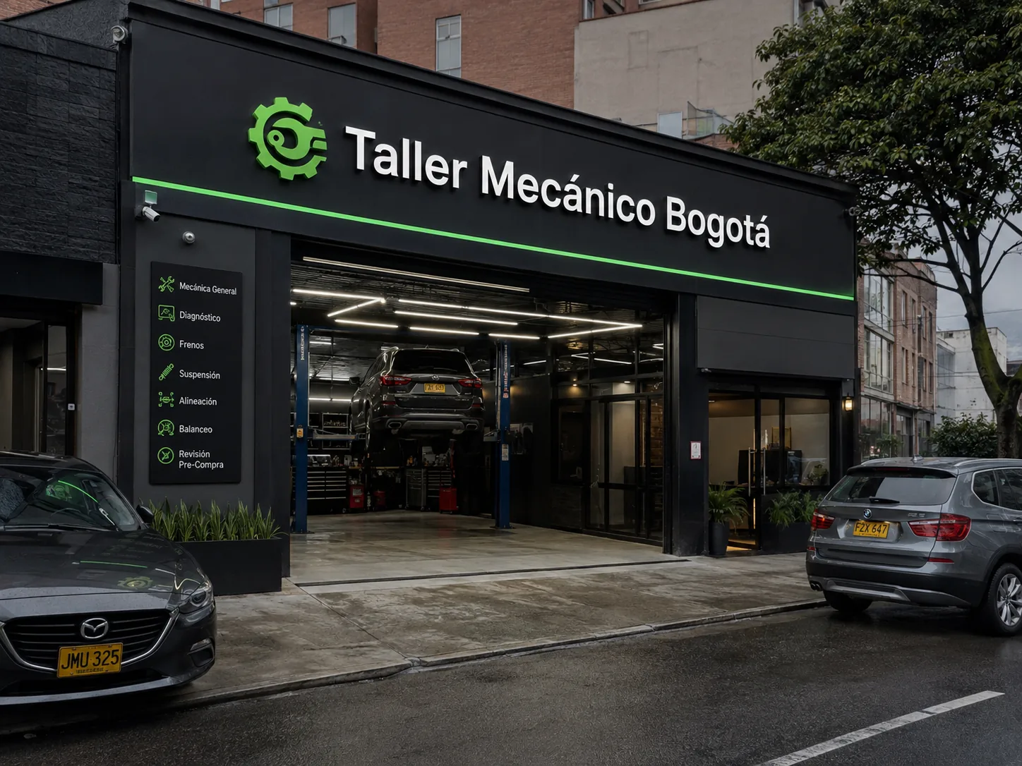 Cobertura local de Taller Mecánico Bogotá
